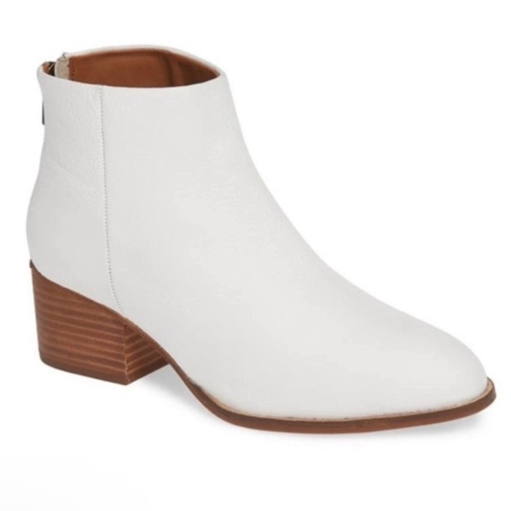 Seychelles White Ankle Boots